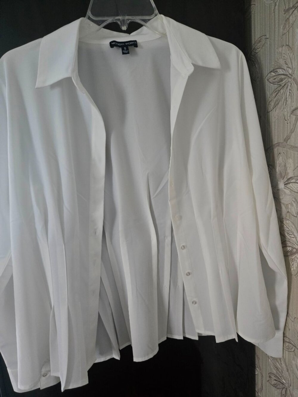 NWT Modern Works Super Stretch Long Sleeve Shirt - Picture 5 of 5